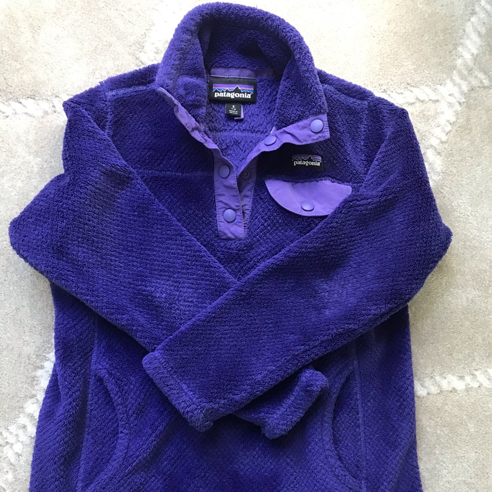 Patagonia Girls Snap Fleece Pullover